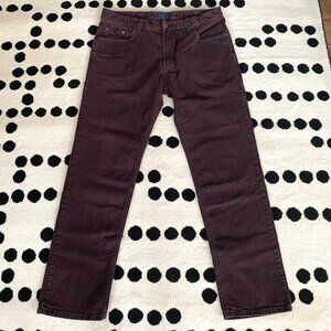 Bugatti Nevada Dark Purple Denim Straight Leg Jeans